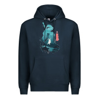 Navy Nier Automata Premium Hoodie - linhVisuals