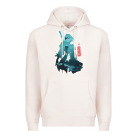 Pale Pink Nier Automata Premium Hoodie - linhVisuals