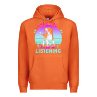 Carrot beagle t  shirt i hear you i'm just not listening beagle lover t  shir Premium Hoodie - linhVisuals