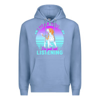 Colony Blue beagle t  shirt i hear you i'm just not listening beagle lover t  shir Premium Hoodie - linhVisuals