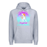 Heather Grey beagle t  shirt i hear you i'm just not listening beagle lover t  shir Premium Hoodie - linhVisuals