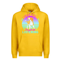 Lemon beagle t  shirt i hear you i'm just not listening beagle lover t  shir Premium Hoodie - linhVisuals