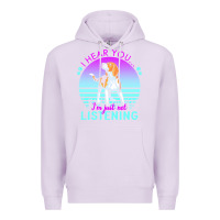 Lilac beagle t  shirt i hear you i'm just not listening beagle lover t  shir Premium Hoodie - linhVisuals