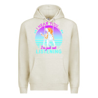 Oatmeal Heather beagle t  shirt i hear you i'm just not listening beagle lover t  shir Premium Hoodie - linhVisuals
