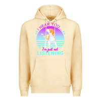 Pina Colada beagle t  shirt i hear you i'm just not listening beagle lover t  shir Premium Hoodie - linhVisuals
