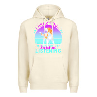 Sandshell beagle t  shirt i hear you i'm just not listening beagle lover t  shir Premium Hoodie - linhVisuals