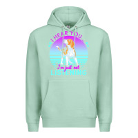 Seafoam beagle t  shirt i hear you i'm just not listening beagle lover t  shir Premium Hoodie - linhVisuals