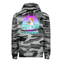 Slate Camo beagle t  shirt i hear you i'm just not listening beagle lover t  shir Premium Hoodie - linhVisuals