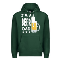 Sports Green beer t  shirt beer t  shirt Premium Hoodie - linhVisuals