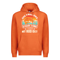 Carrot she swallows every time i bring my rod t  shirt she swallows every tim Premium Hoodie - linhVisuals