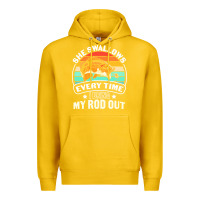 Lemon she swallows every time i bring my rod t  shirt she swallows every tim Premium Hoodie - linhVisuals