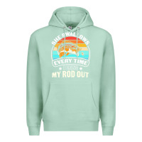Seafoam she swallows every time i bring my rod t  shirt she swallows every tim Premium Hoodie - linhVisuals