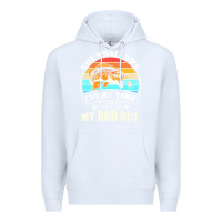 White she swallows every time i bring my rod t  shirt she swallows every tim Premium Hoodie - linhVisuals
