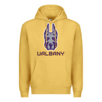 Antique Gold Ualbany Great Danes Premium Hoodie - linhVisuals