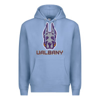 Colony Blue Ualbany Great Danes Premium Hoodie - linhVisuals
