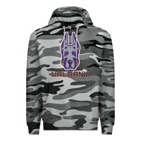 Slate Camo Ualbany Great Danes Premium Hoodie - linhVisuals