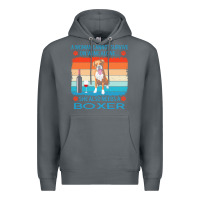 Boxer T  Shirt A Woman Cannot Survive On Wine Alone She Also Needs Box Premium Hoodie | Teevron