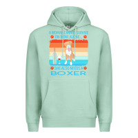 Seafoam boxer t  shirt a woman cannot survive on wine alone she also needs box Premium Hoodie - linhVisuals