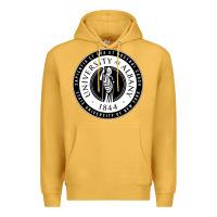 Mustard University Albany Suny Premium Hoodie - linhVisuals