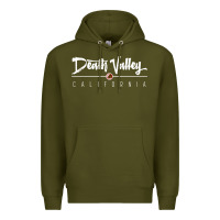 Army Green death valley ca sweatshirt Premium Hoodie - linhVisuals