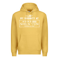 Antique Gold i lost my virginity at shen yun 2022   t shirt Premium Hoodie - linhVisuals