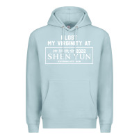 Blue Mist i lost my virginity at shen yun 2022   t shirt Premium Hoodie - linhVisuals