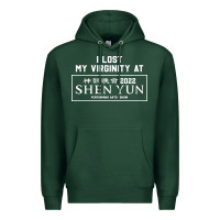 Sports Green i lost my virginity at shen yun 2022   t shirt Premium Hoodie - linhVisuals