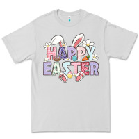 Dove Grey happy easter Premium Tee - LillyAllenDesigns