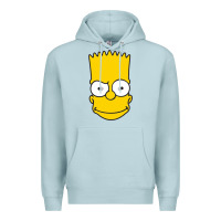 Blue Mist kartun bart simpson mask Premium Hoodie - linhVisuals