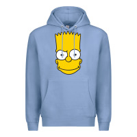 Colony Blue kartun bart simpson mask Premium Hoodie - linhVisuals