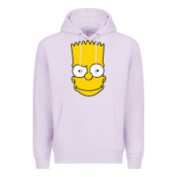 Lilac kartun bart simpson mask Premium Hoodie - linhVisuals