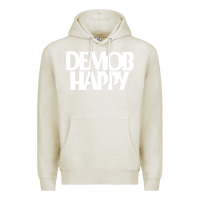 Oatmeal Heather demob happy 1 Premium Hoodie - linhVisuals