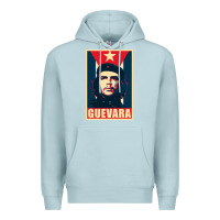 Blue Mist guevara Premium Hoodie - linhVisuals