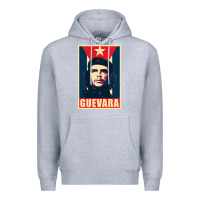 Heather Grey guevara Premium Hoodie - linhVisuals