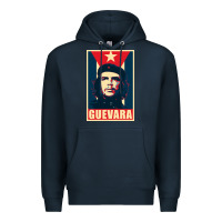 Navy guevara Premium Hoodie - linhVisuals