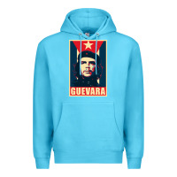 Ocean Blue guevara Premium Hoodie - linhVisuals