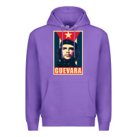 Purple guevara Premium Hoodie - linhVisuals