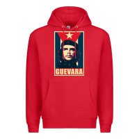 Red guevara Premium Hoodie - linhVisuals