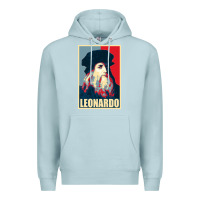 Blue Mist leonardo Premium Hoodie - linhVisuals