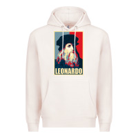 Pale Pink leonardo Premium Hoodie - linhVisuals