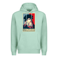 Seafoam leonardo Premium Hoodie - linhVisuals
