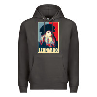 Smoke leonardo Premium Hoodie - linhVisuals