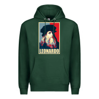 Sports Green leonardo Premium Hoodie - linhVisuals