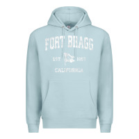 Blue Mist fort bragg california ca vintage boat anchor flag design tee Premium Hoodie - linhVisuals
