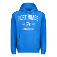 True Royal fort bragg california ca vintage boat anchor flag design tee Premium Hoodie - linhVisuals