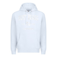 White fort bragg california ca vintage boat anchor flag design tee Premium Hoodie - linhVisuals