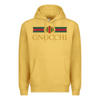 Antique Gold Gnocchi Classic Fashion Parody Pasta Noodles Italian Premium Hoodie - linhVisuals
