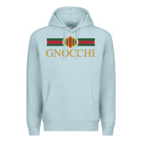 Blue Mist Gnocchi Classic Fashion Parody Pasta Noodles Italian Premium Hoodie - linhVisuals