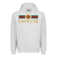 Dove Grey Gnocchi Classic Fashion Parody Pasta Noodles Italian Premium Hoodie - linhVisuals