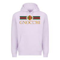 Lilac Gnocchi Classic Fashion Parody Pasta Noodles Italian Premium Hoodie - linhVisuals